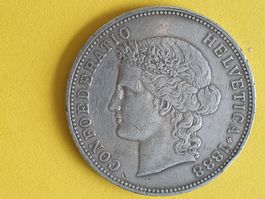 5 Franken 1888 rare (25000 )