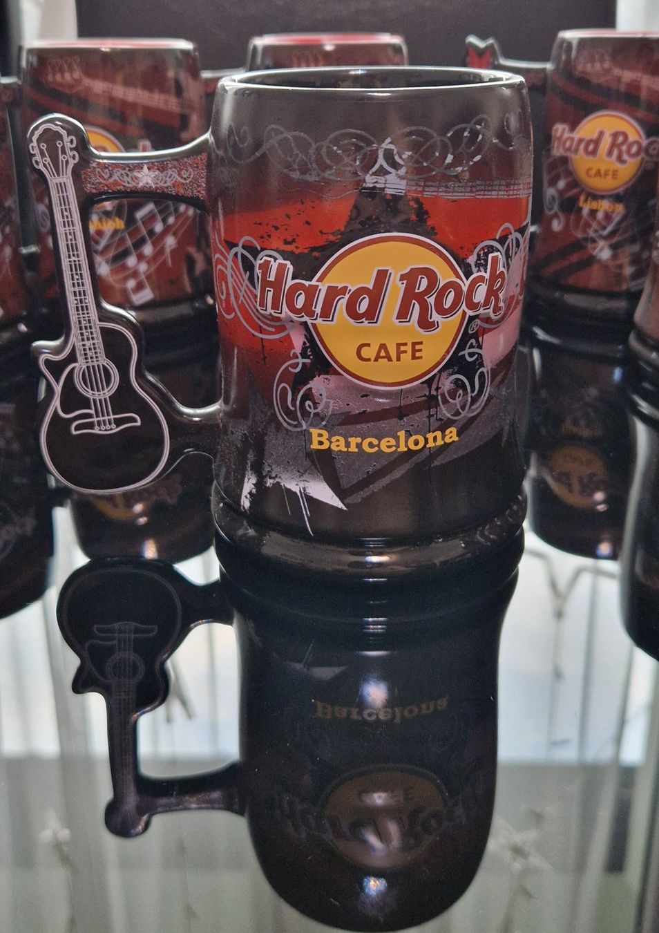Gläser: Grosse Hard Rock Cafe Beerkrug Collection 10x – Gebraucht aus Zürich von sirstians000 3