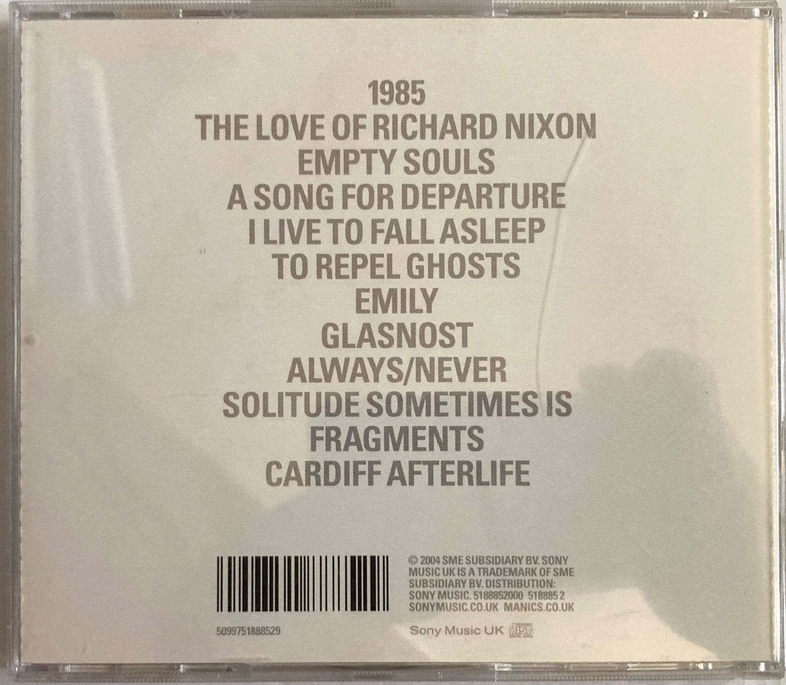 CD: MANIC STREET PREACHERS - LIFEBLOOD – Usato da Poliez-Pittet venduto da Newtown-Records 1
