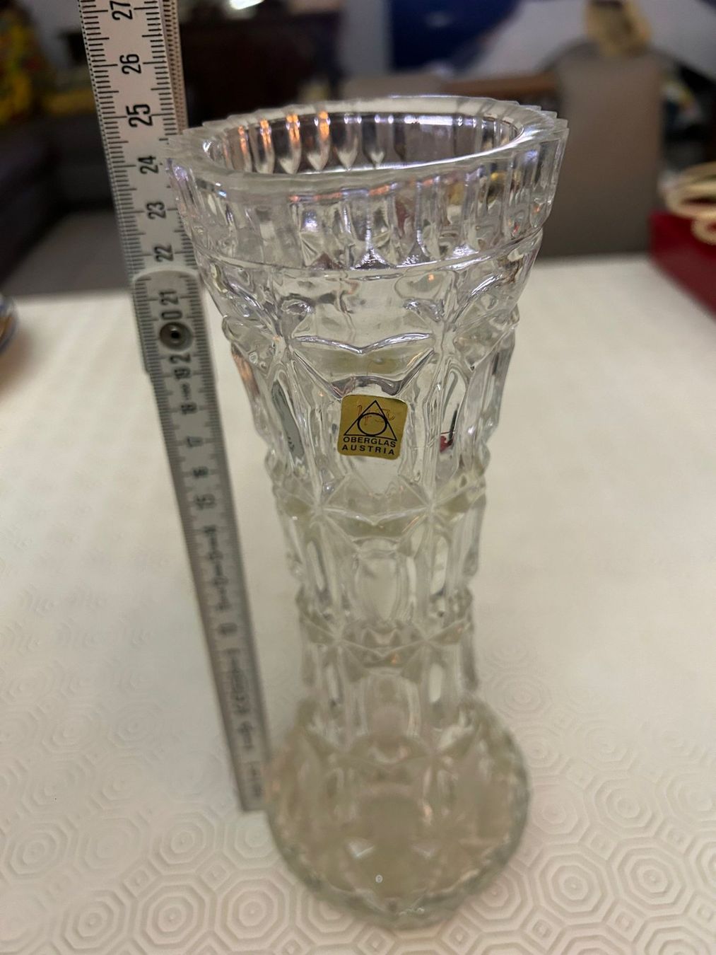 Vasi & Recipienti: Vaso di vetro Oberglas Austria – Usato da Melano venduto da H-Sara 1