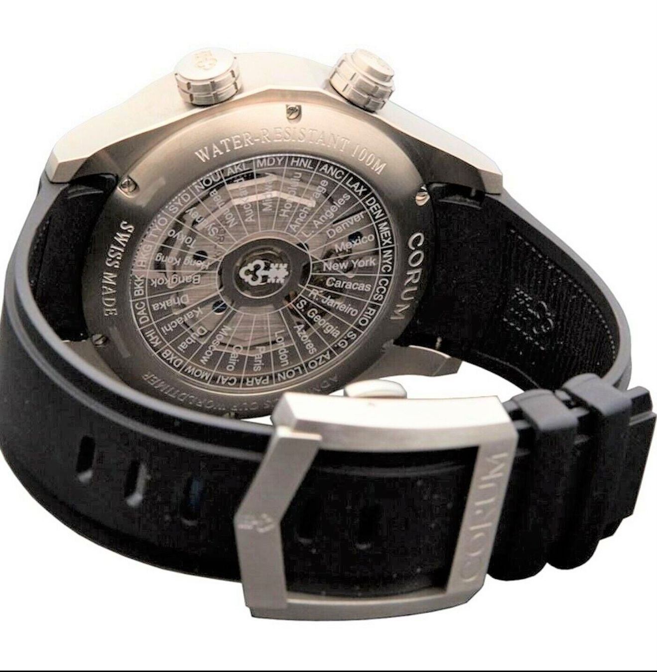 Corum Orologi: *** Corum Admiral " Worldtimer " automatic *** état neuf *** – Nuovo (secondo la descrizione) da Sierre venduto da imaginations 4