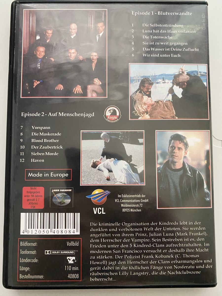 Tutti i DVDs: Clan der Vampire – Usato da Thayngen venduto da doncorvetto 1