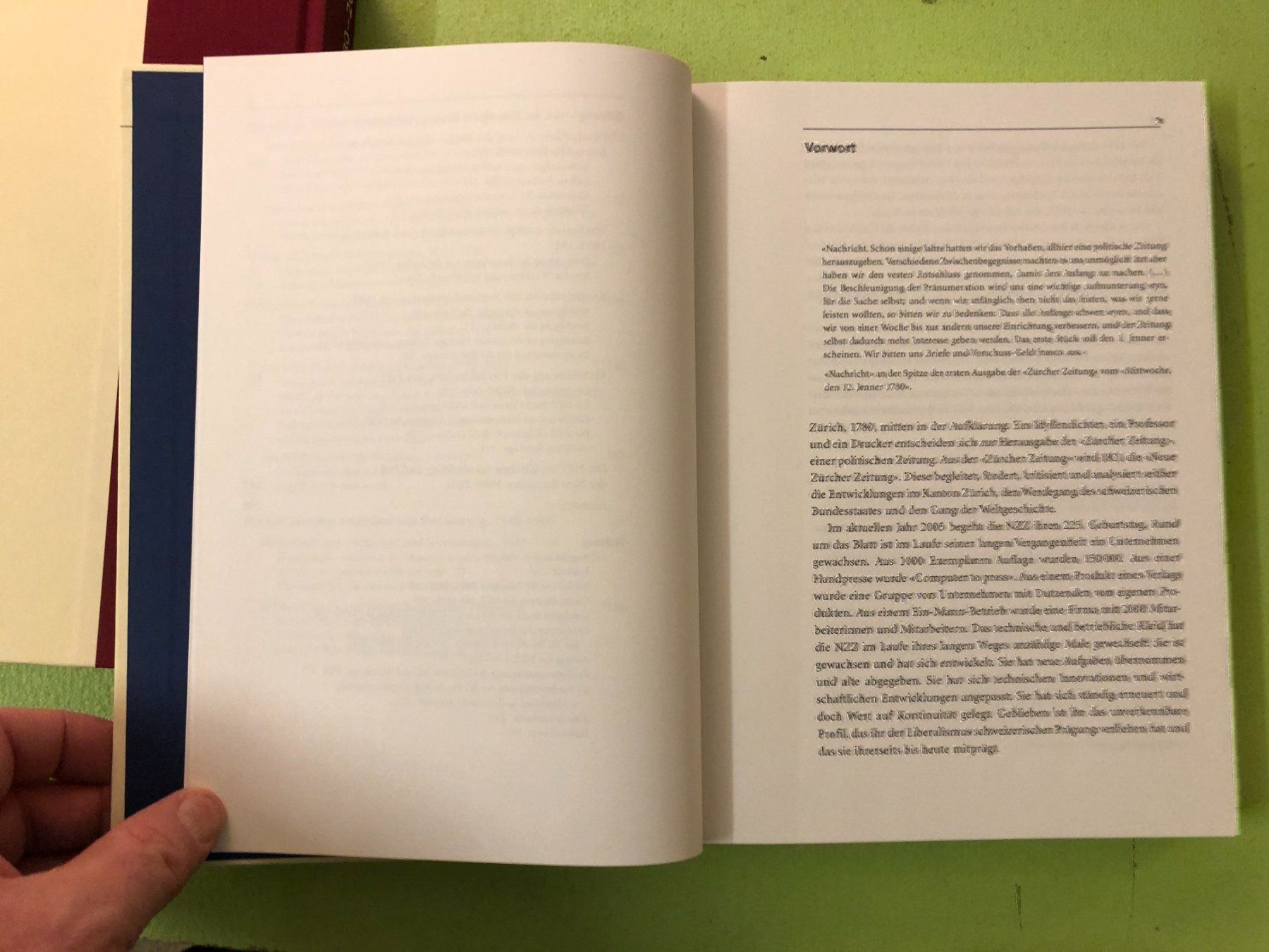Libri: Maissen / Meyer: NZZ 1780 - 2005, 2 Bde. – Usato da Zürich venduto da allp 7