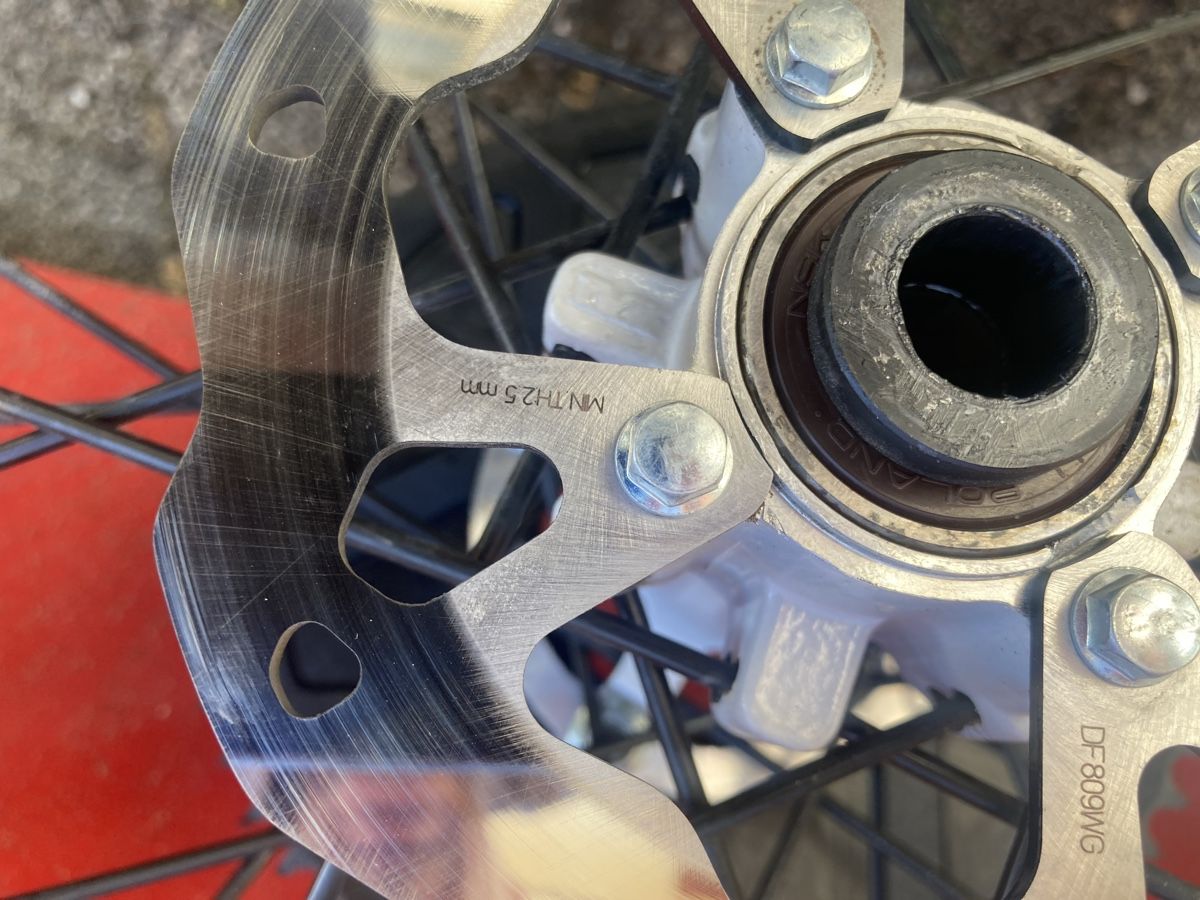 Pneumatici & Ruote complete: Hinterrad zu Trial Motorrad – Usato da Schwarzenburg venduto da TopA56 6