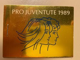 Pro Juventute Briefmarkenheft 1989  1.Tag