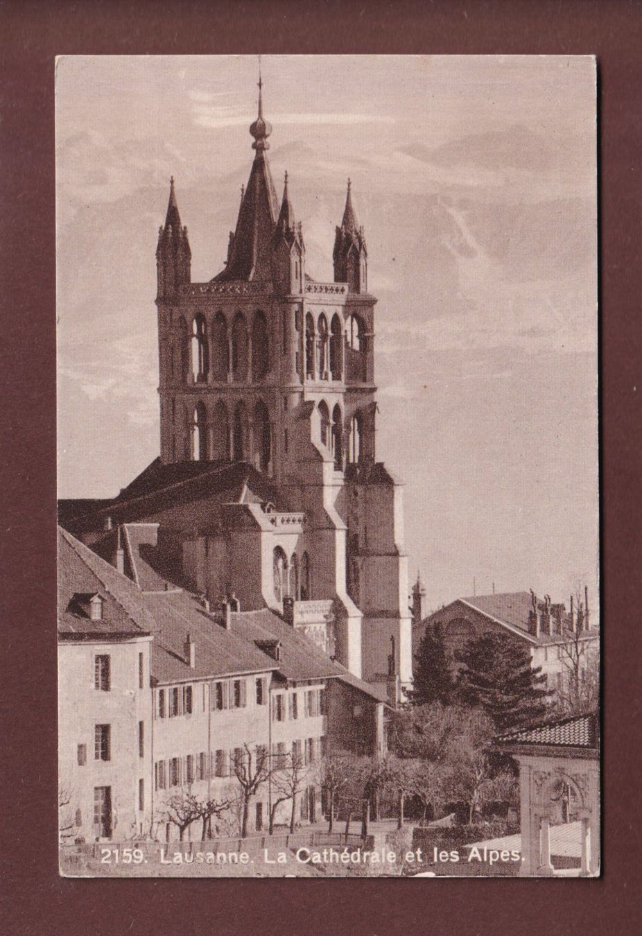 Cartoline postali: LAUSANNE - La Cathédrale – Usato da Pully venduto da nicecards