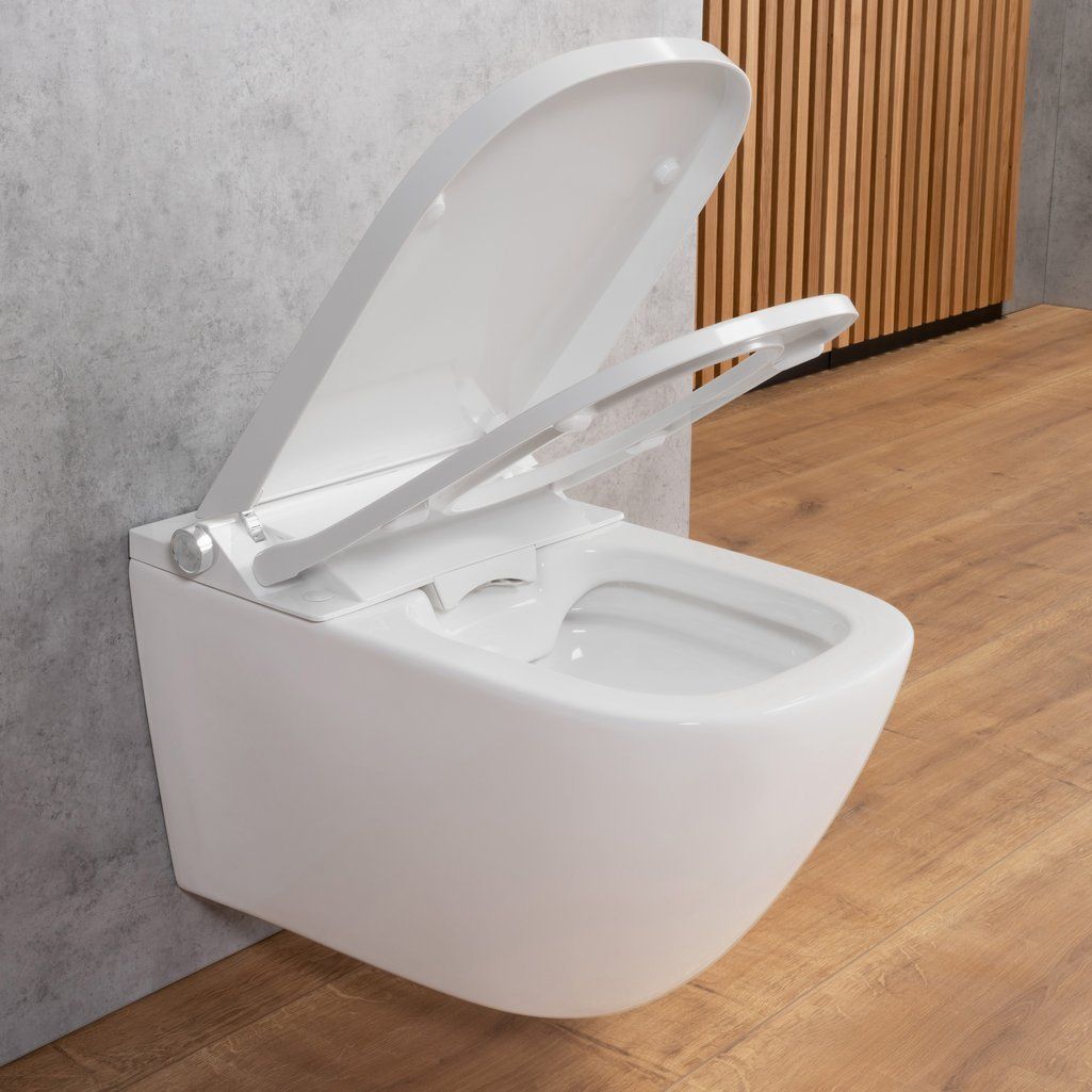 WC: Evineo ineo3 Dusch-WC Softcube Weiss – Usato da Zürich venduto da Mark_Hi-Tech 2