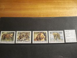 Jugoslawien Satz Bären 1988 **