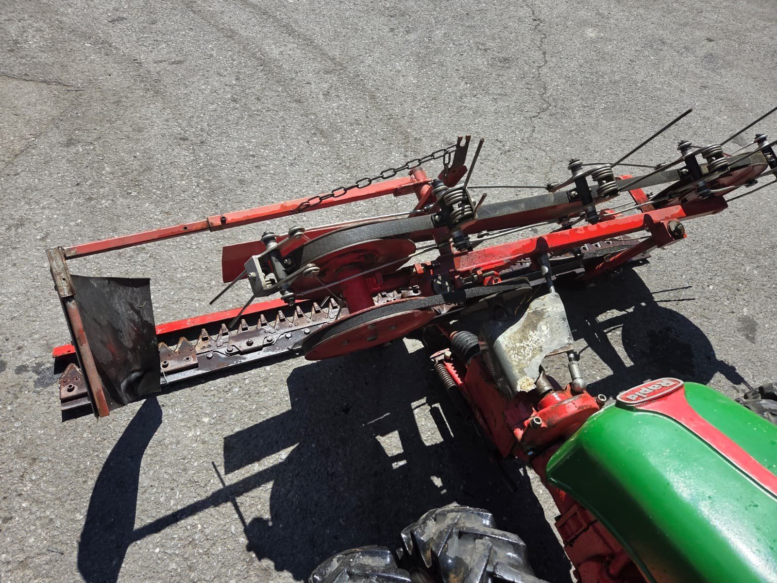 Rapid Tutte le macchine: Rapid 505  mit Eingraser  Motormäher/Einachser – Usato da Mels venduto da lad_8ctm 3