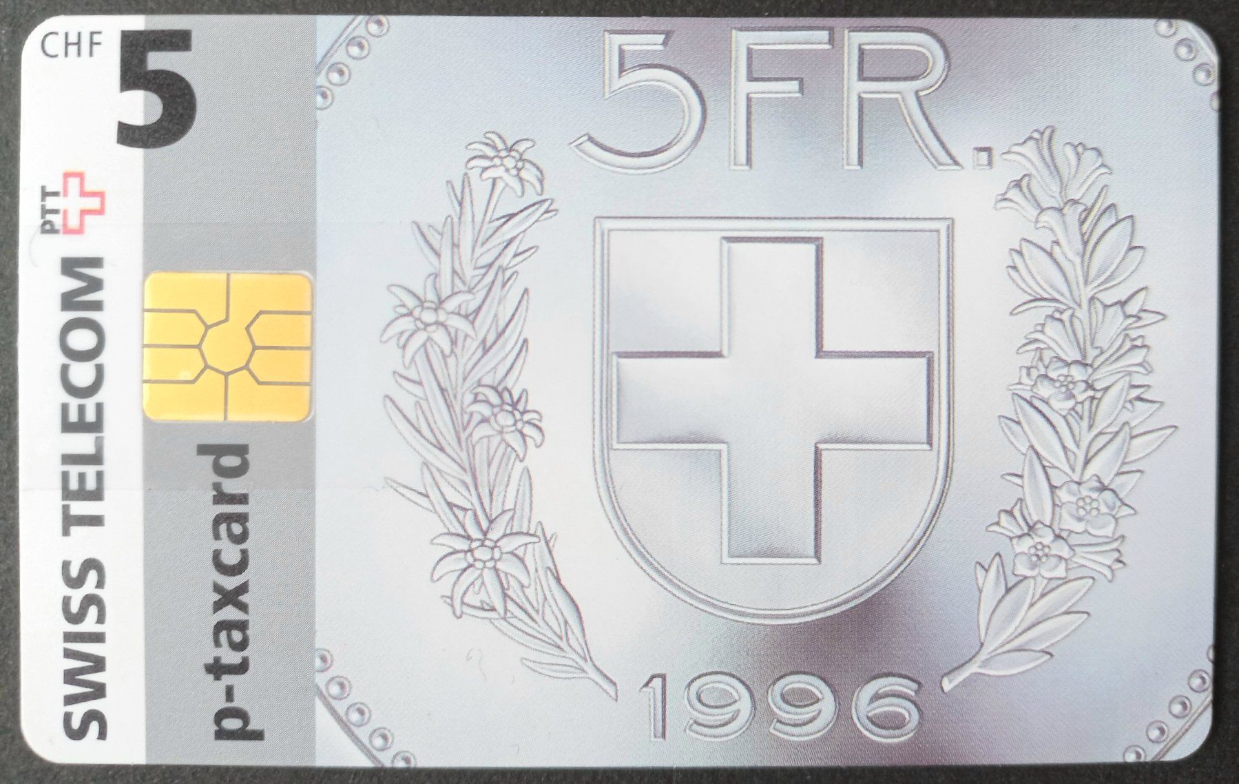Swisscom Telefon- & Taxkarten: Taxcard - Telecom 5.-  - CH – Gebraucht aus Niederuzwil von lubimaja