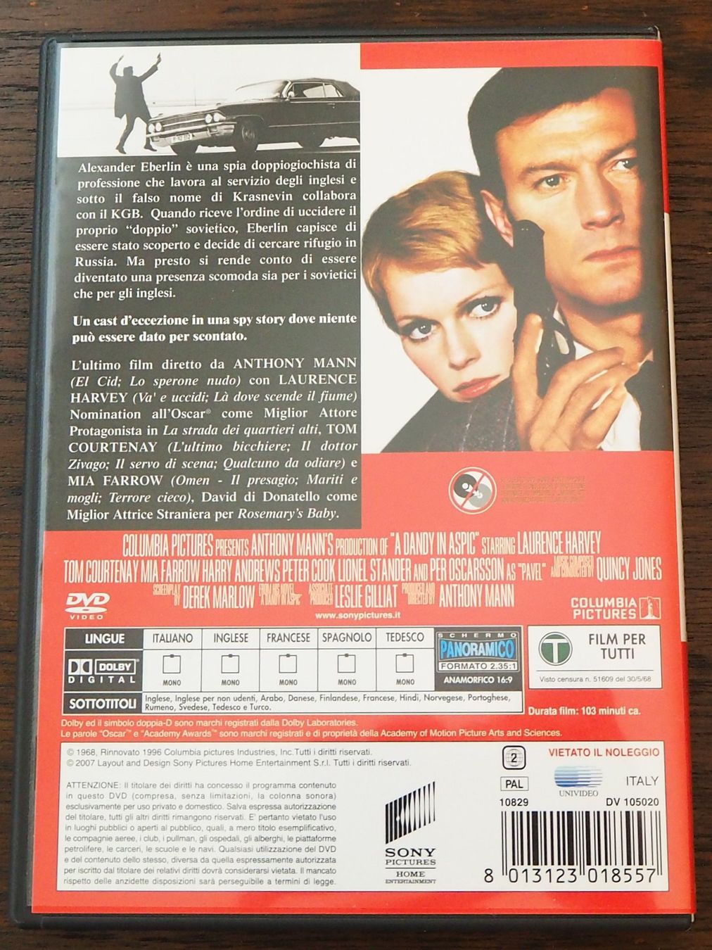 Tutti i DVDs: Todestanz eines Killers / Laurence Harvey / deutsch – Usato da Chur venduto da big_5zx8 1