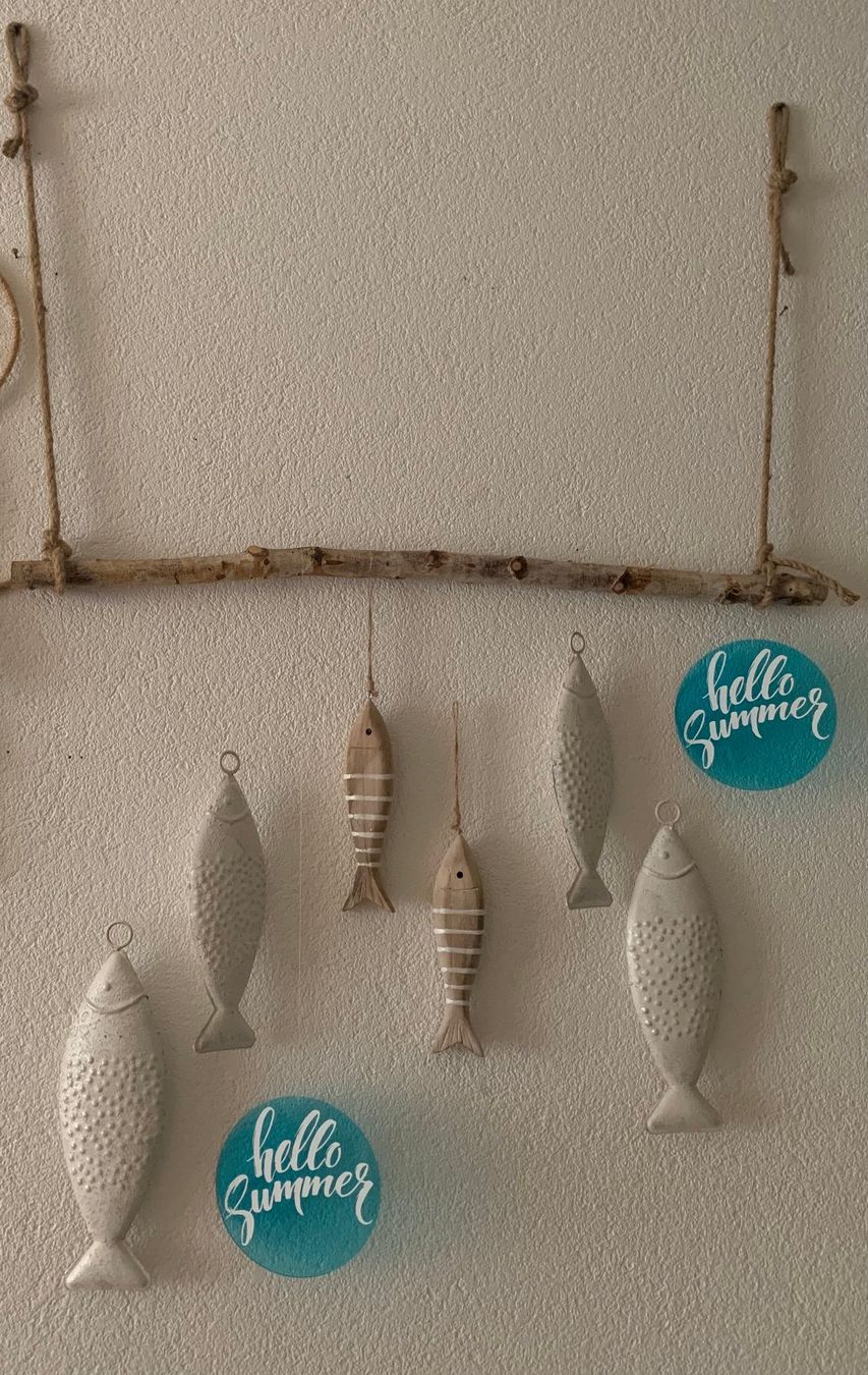 Alle Dekorationen: sommerliche Deko mit Fischen – Neu (gemäss Beschreibung) aus St. Gallen von Miousch