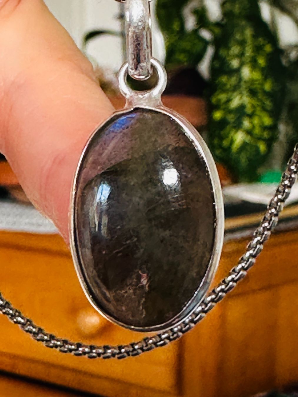 Ketten: Labradorite Gemstone Handmade Jewelry necklace – Neu und originalverpackt aus Genève von AGBERG 7