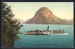 Binnenschiff Sempione in Fahrt, Lago di 