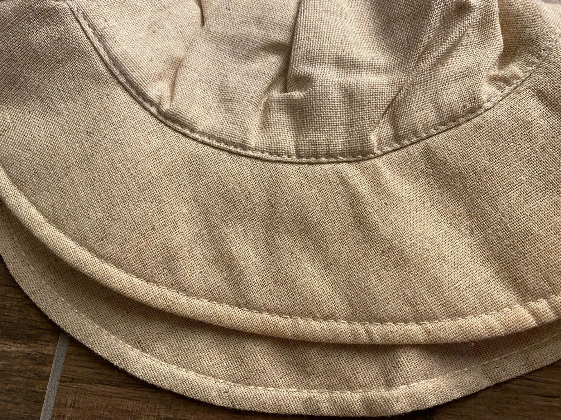 Copricapi, berretti & cappellini: Sonnenhut aus Leinen? beige mit Schleife – Usato da Pratteln venduto da a23_j2gs 6