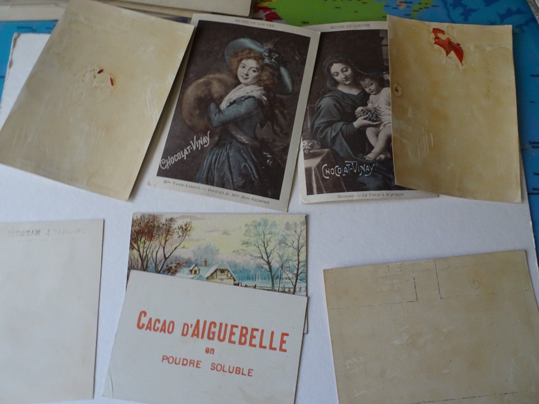Carte collezionabili: Alte Chromos, Schokolade, Werbung, Winter ca.1900 – Usato da Schönenwerd venduto da schnitzunddrunter 1