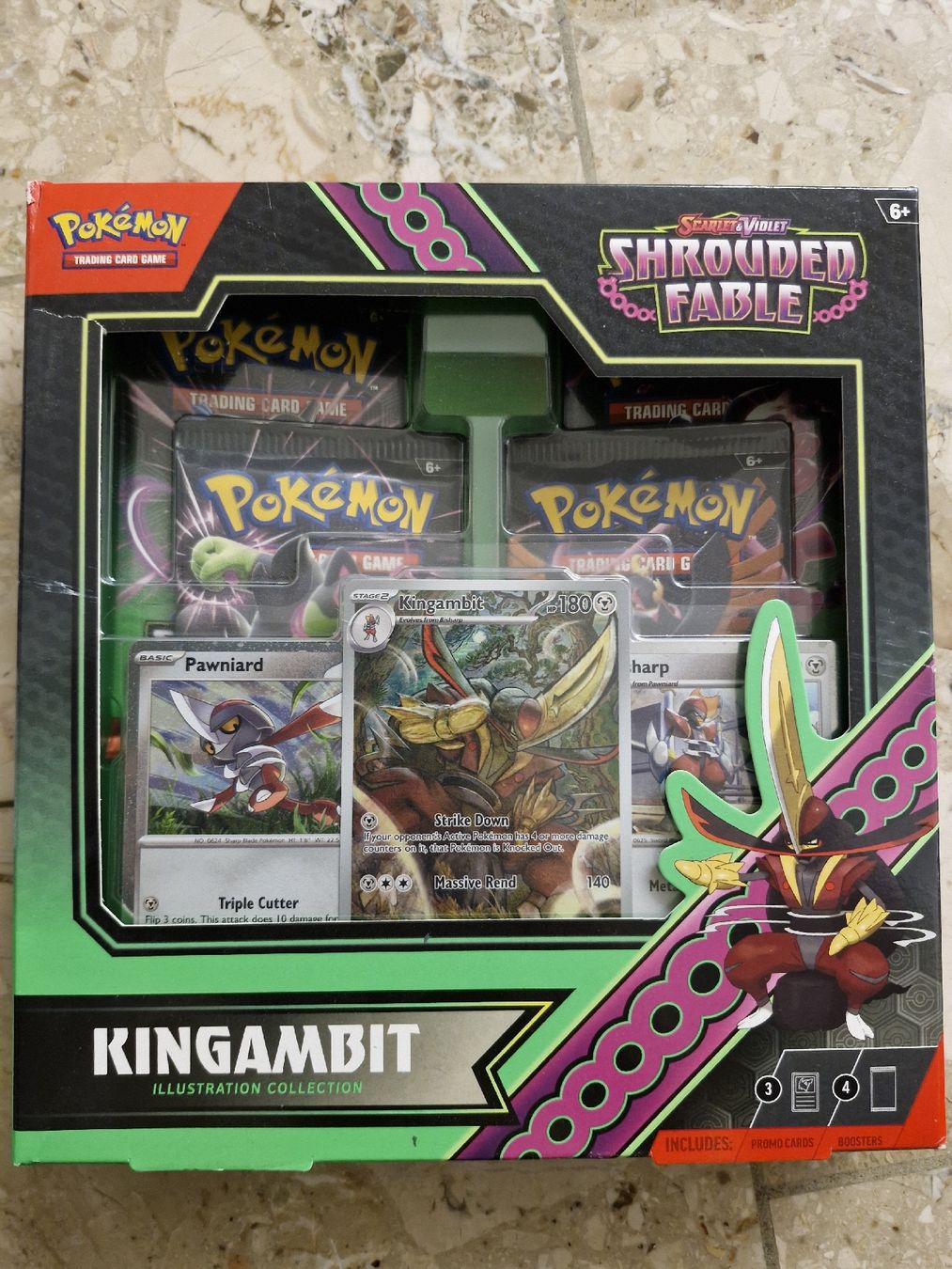 Pokémon Cartes à collectionner: kingambit illustration collection – Neuf avec emballage d'origine à Cudrefin par Jnini12