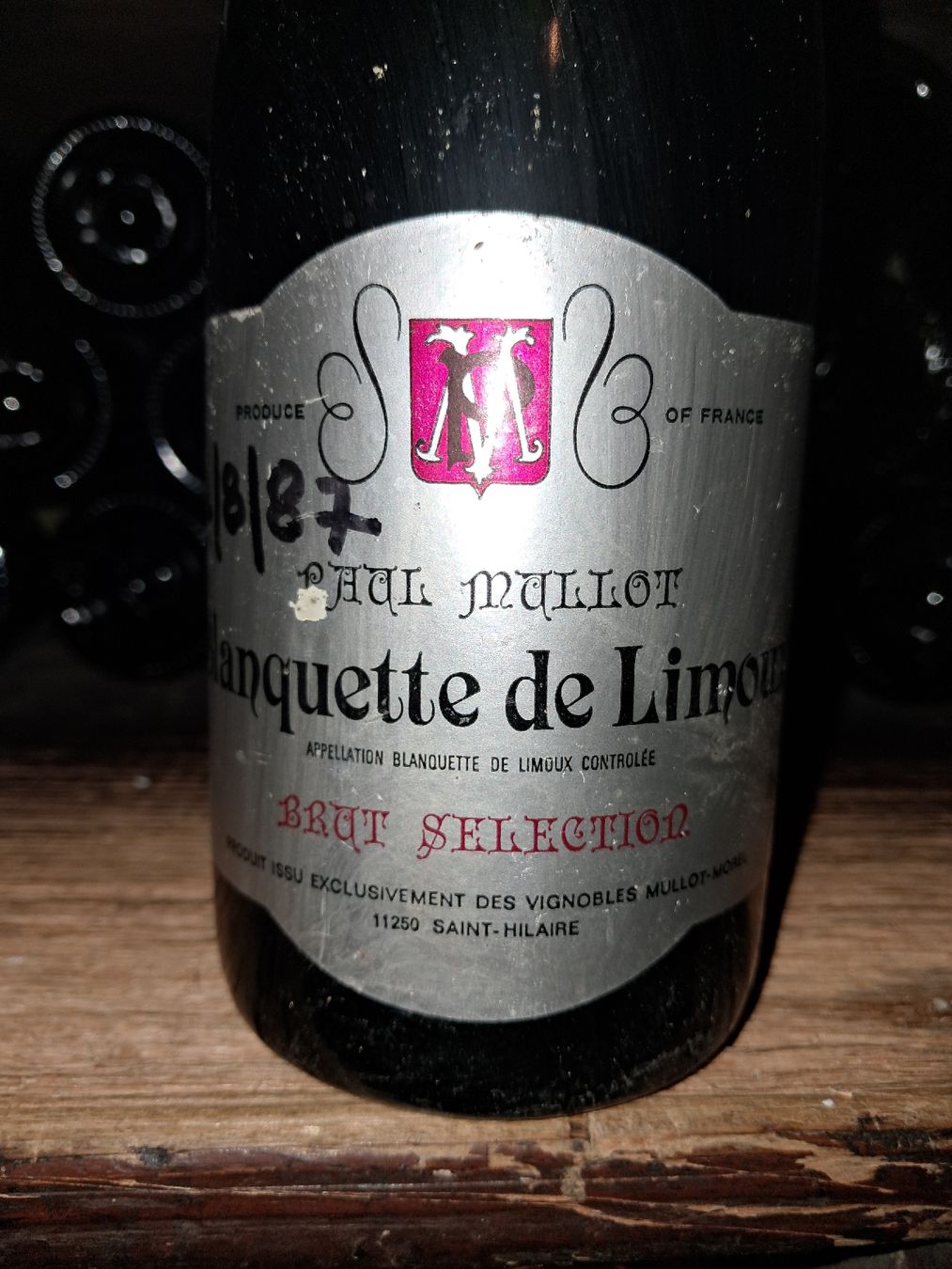 Vino: Blanquette de Limoux Paul Mullot Brut Sélection – Nuovo e nell'imballaggio originale da Le locle venduto da juliensaran