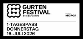 Gurtenfestival 1-DAY TICKET THURSDAY
