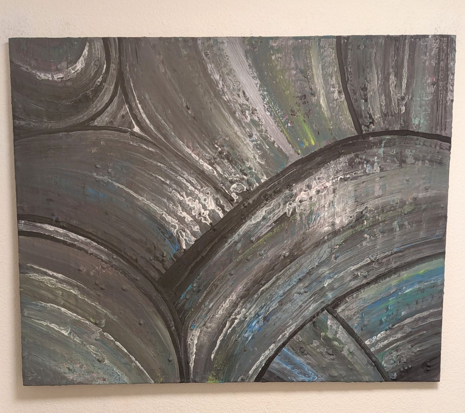 Gemälde: CC Art  80x100cm auf Leinwand, handmade – Neu (gemäss Beschreibung) aus Oberwil von CC_ART