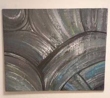 CC Art  80x100cm auf Leinwand, handmade