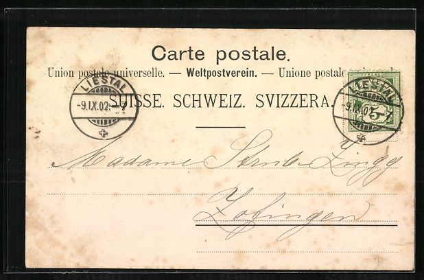 Cartoline postali: Passepartout-AK Schauenburg, Gebäudeans – Usato da Berlin venduto da bartko-reher 1