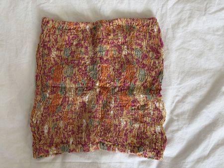 Colorful tube top 