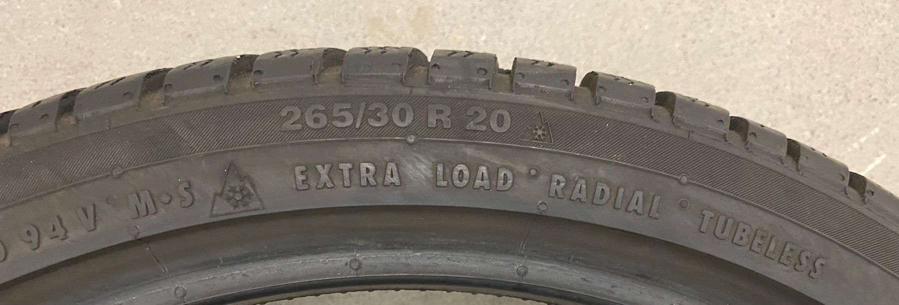 Pneus & Kompletträder: 265/30R20 Continental WinterContact – Gebraucht aus Baar von agr_lpq8 6