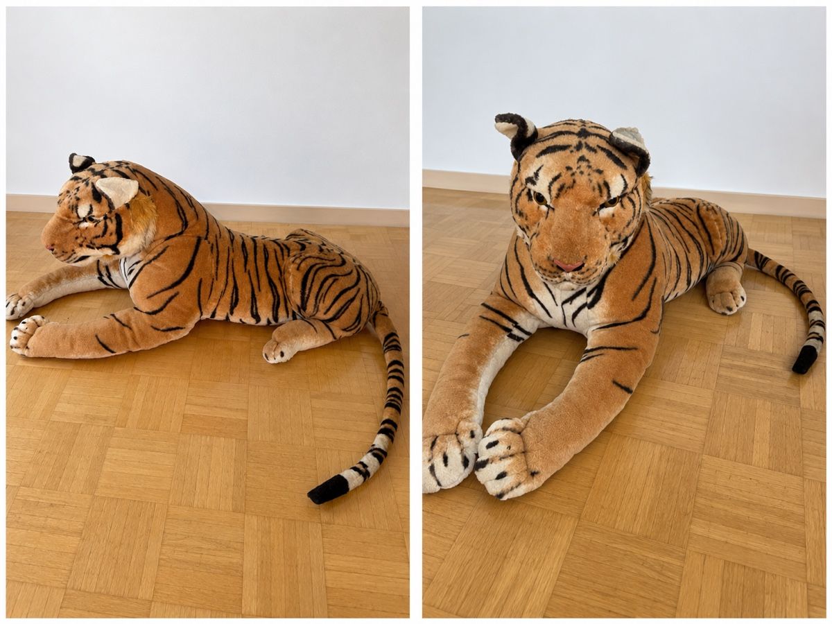 Giocattoli: XXL Tiger Plüschtier – Usato da Buchs AG venduto da mal_7vwk