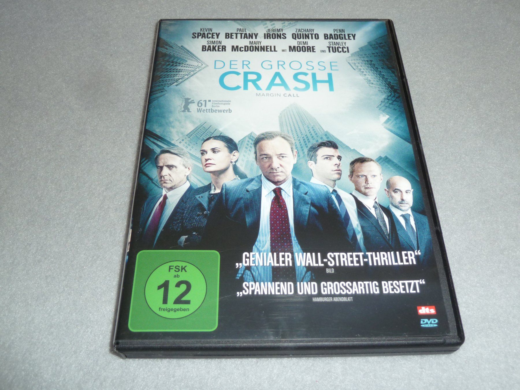 Tutti i DVDs: DVD - Der große Crash - Margin Call mit Kevin Spacey – Usato da Hofstetten SO venduto da LudoHoFl