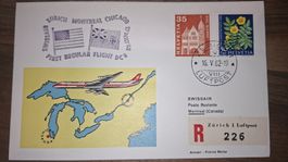 Swissair Zürich Montreal Chicago 17.05.1962