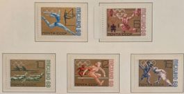 UdSSR 1968 XIX. Olympia Mexico Satz 5V MNH postfrisch