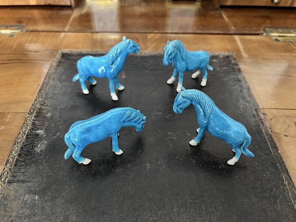 Figurines: Chevaux de bonheur  – D'occasion à Saxon par Topkap2 1