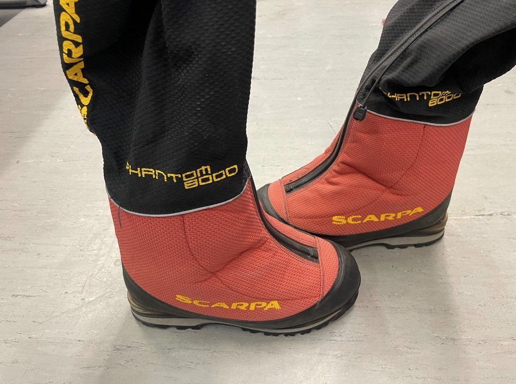 Scarpa Chaussures hommes: Scarpa Phantom 8000 Expeditionsschuhe Gr. 44 – D'occasion à Zürich par jaroha
