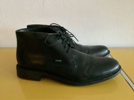 Clarks Fawley GTX, wasserdichtes Leder, 43, schwarz, wie neu