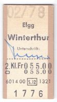 Billette Elgg - Winterthur 1 Monat Abonnement 👀