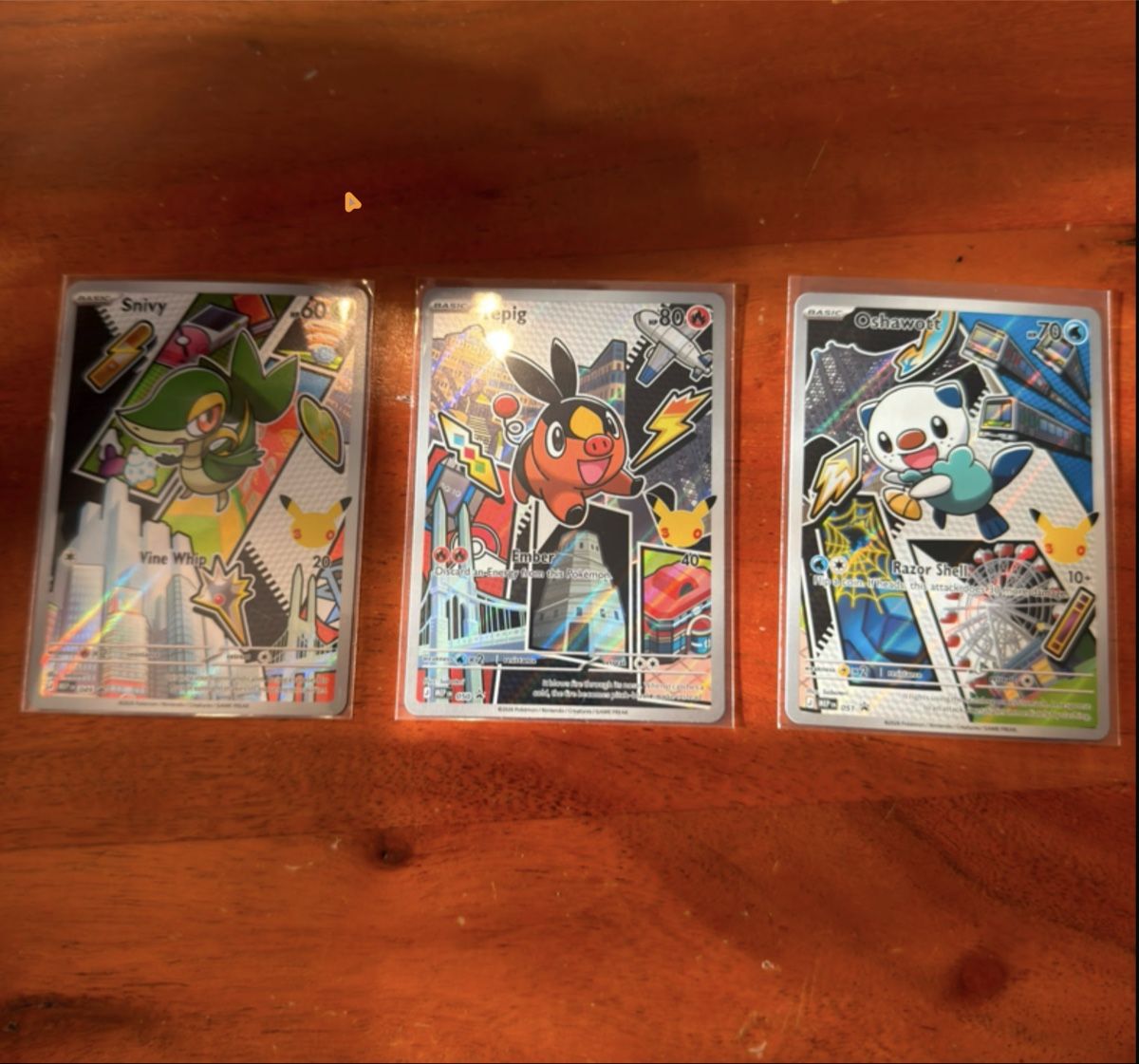 Pokémon Sammelbilder & Trading cards: First Partner Serie 2 Snivy / Tepig / Oshawott  – Neu (gemäss Beschreibung) aus Rümikon AG von butti3