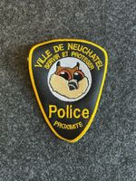 Polizeiabzeichen Police Proximite Ville de Neuchâtel