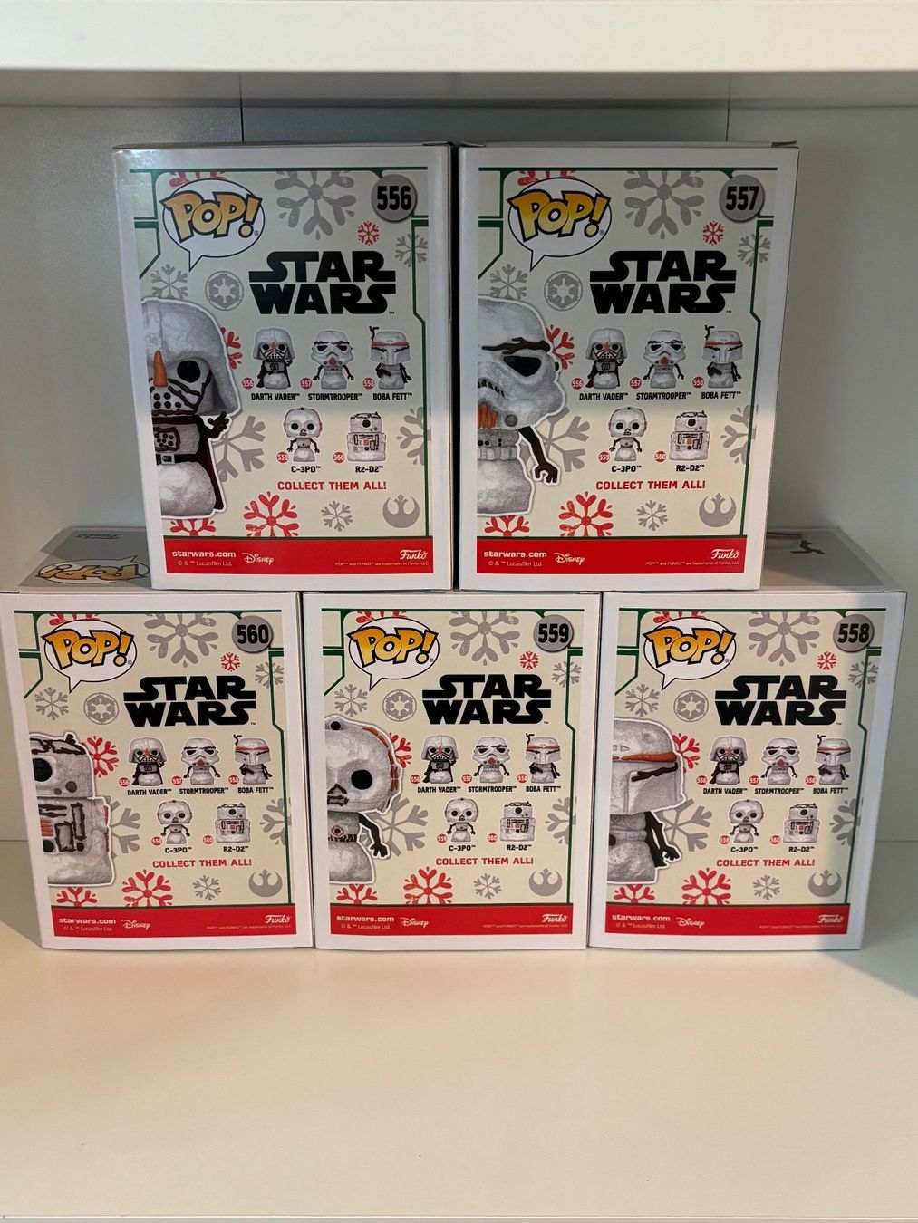 Funko Statuette: Funko Pop! Star Wars Weihnachts Set – Nuovo e nell'imballaggio originale da St. Gallen venduto da PEKATEGI27 1