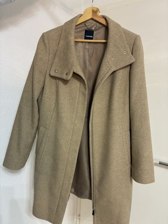 Damenmantel Taifun beige mit Reissverschluss gebraucht