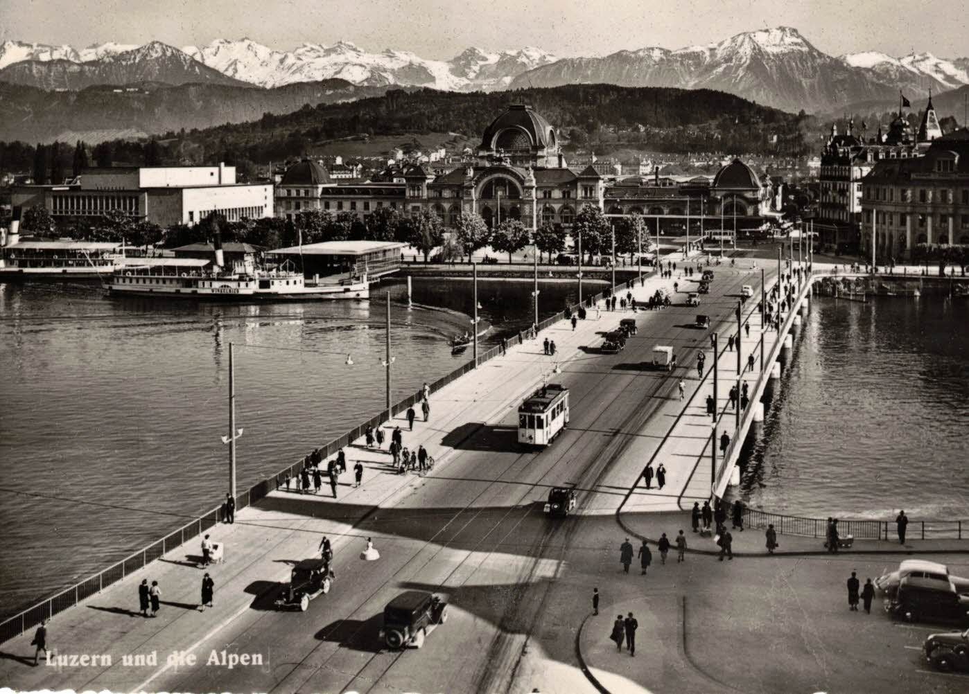Ansichtskarten: Luzern 1951 – Gebraucht aus Richterswil von solalex
