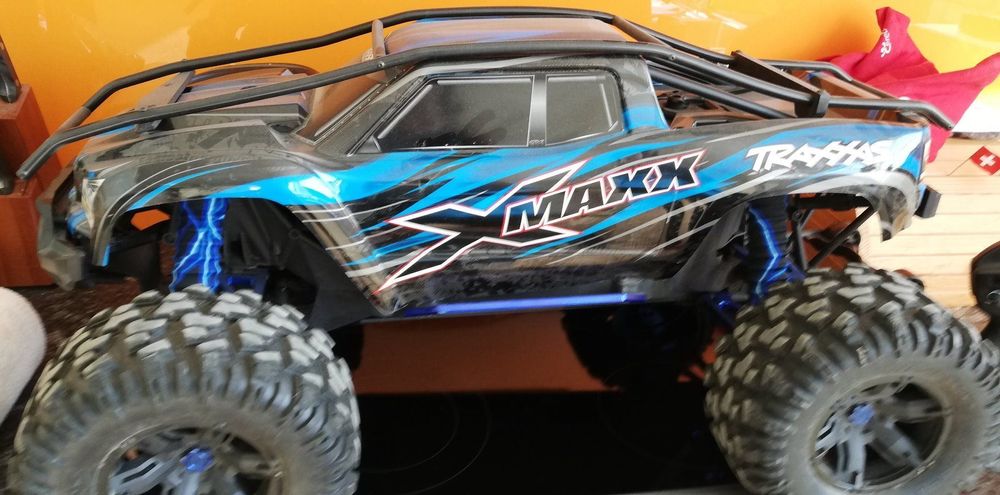 Pour TRAXXAS 1-5 X-MAXX 6S 8S 77086-4 MONSTER TRUCK MéTal en Alliage D'Aluminium Moteur SièGe