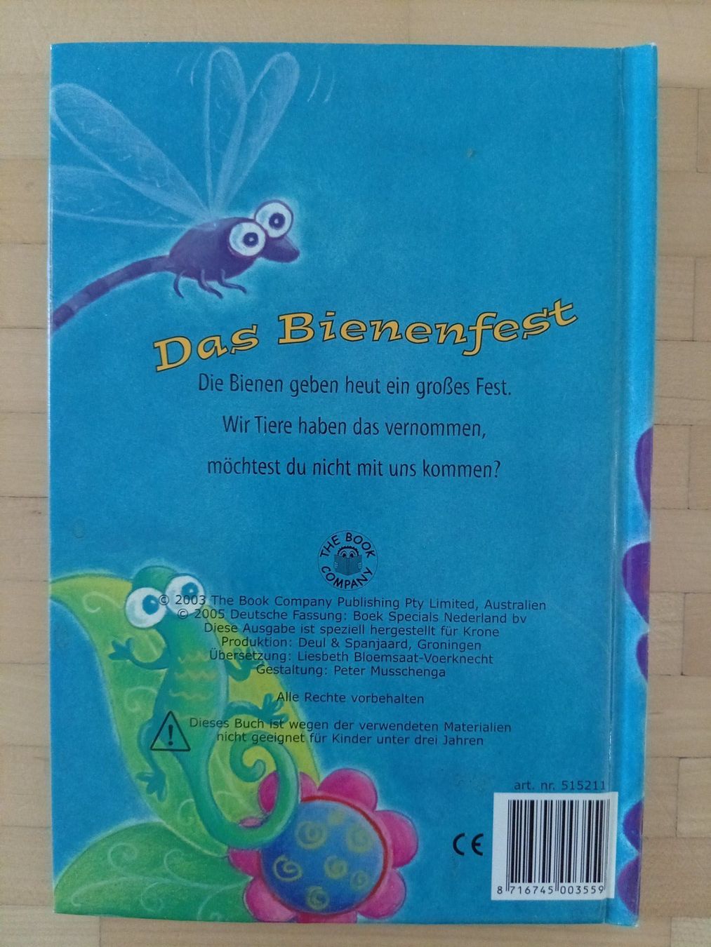 Libri: Das Bienenfest Kinderbuch mit Bienenfiguren – Usato da Goldach venduto da Stricklinger 2