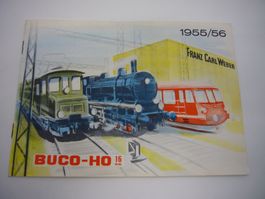 Franz Carl Weber, BUCO-HO Katalog 1955/56, Original