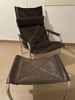 Hans Eichenberger Sessel mit Ottoman