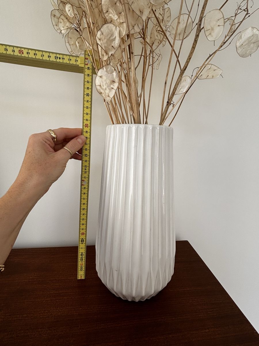 Vasi & Recipienti: Wunderschöne XL Vase Crramic Weiss – Usato da Zürich venduto da kleinervogel 2