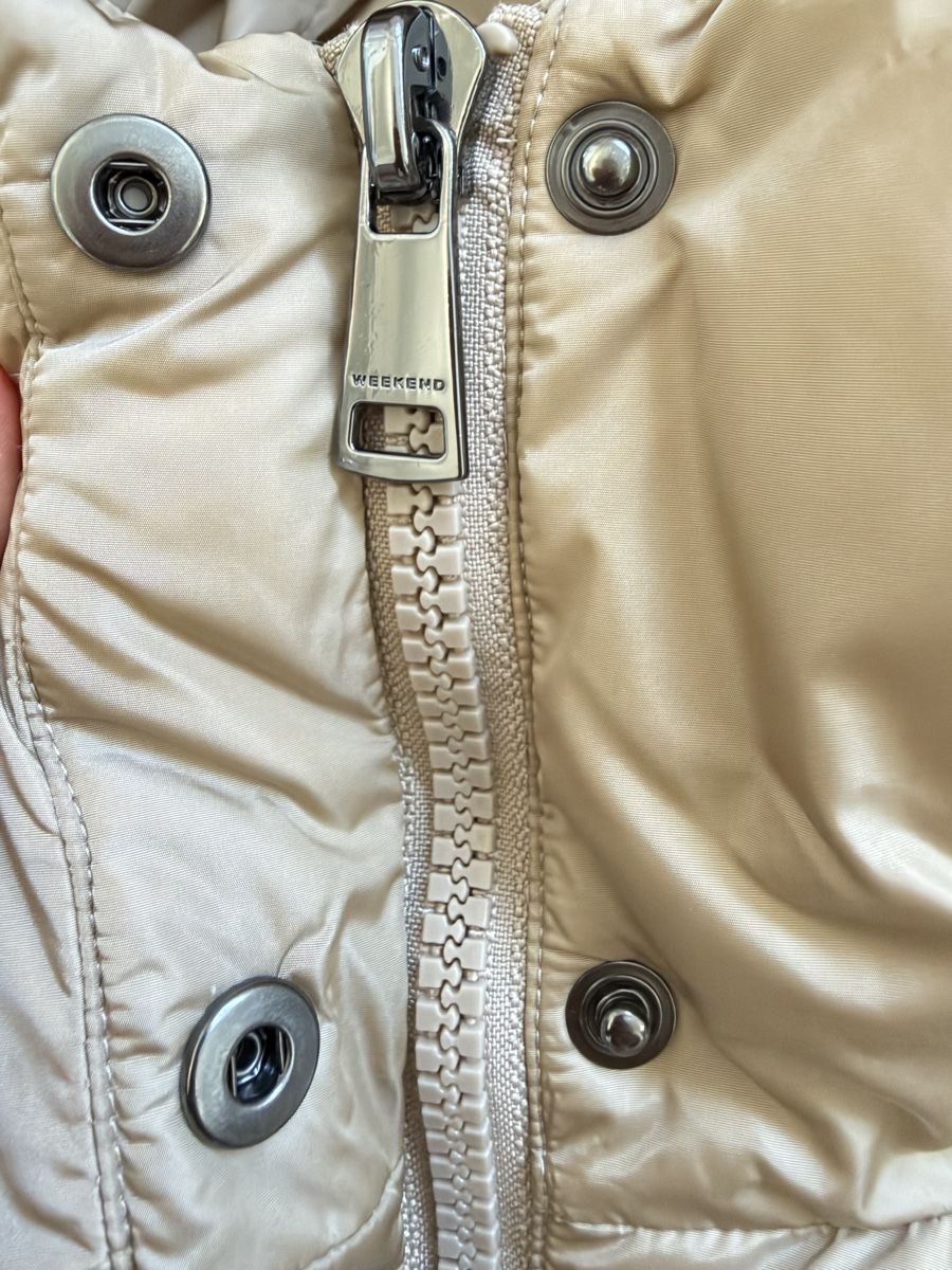 Max Mara Giacche: Weekend MaxMara Daunenjacke beige Grösse S – Usato da Killwangen venduto da was.sharp 8