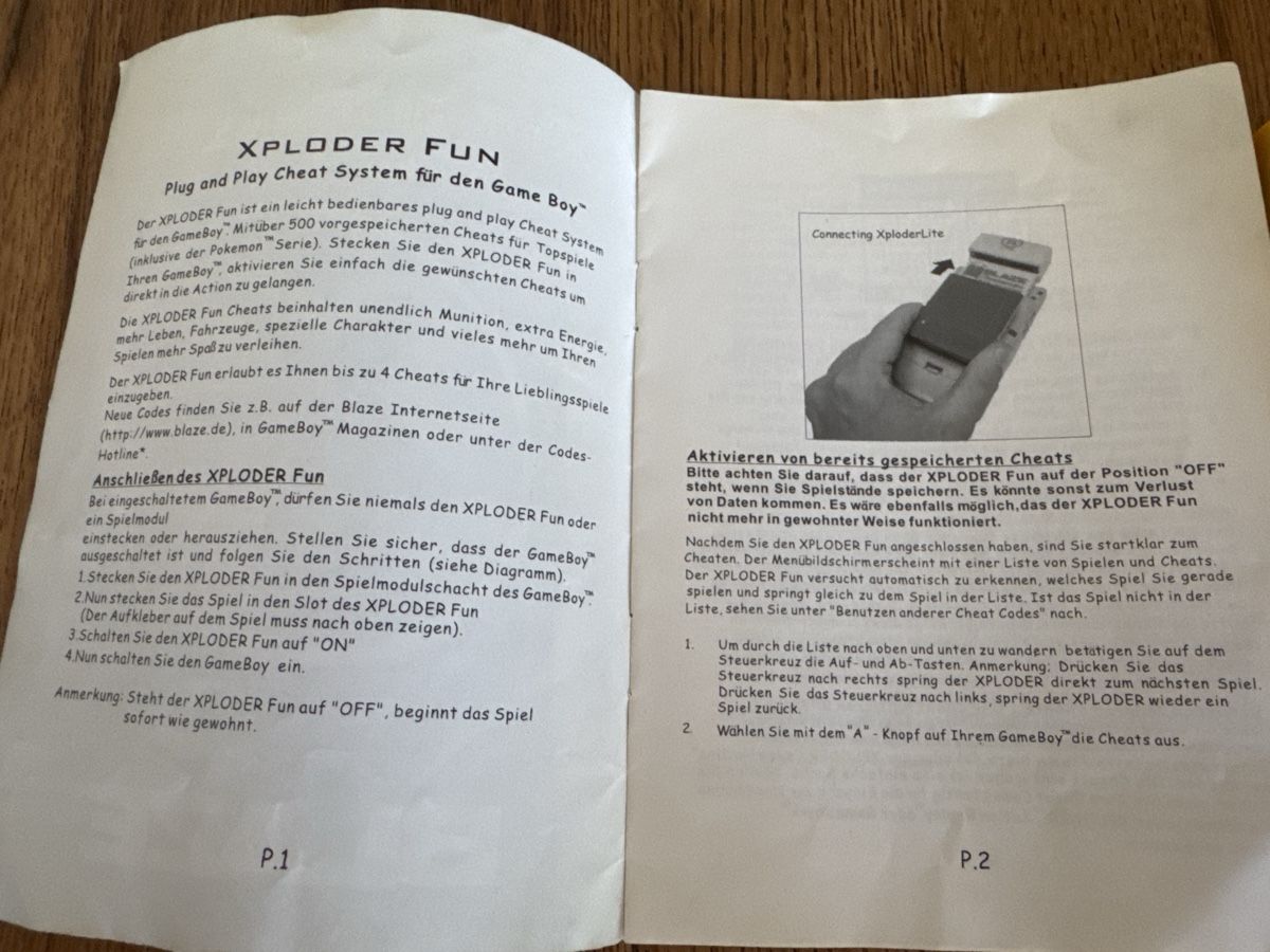 Nintendo Jeux: Cheat Modul Blaze Xploder Fun Gameboy – D'occasion à Lenzburg par eyworld 3
