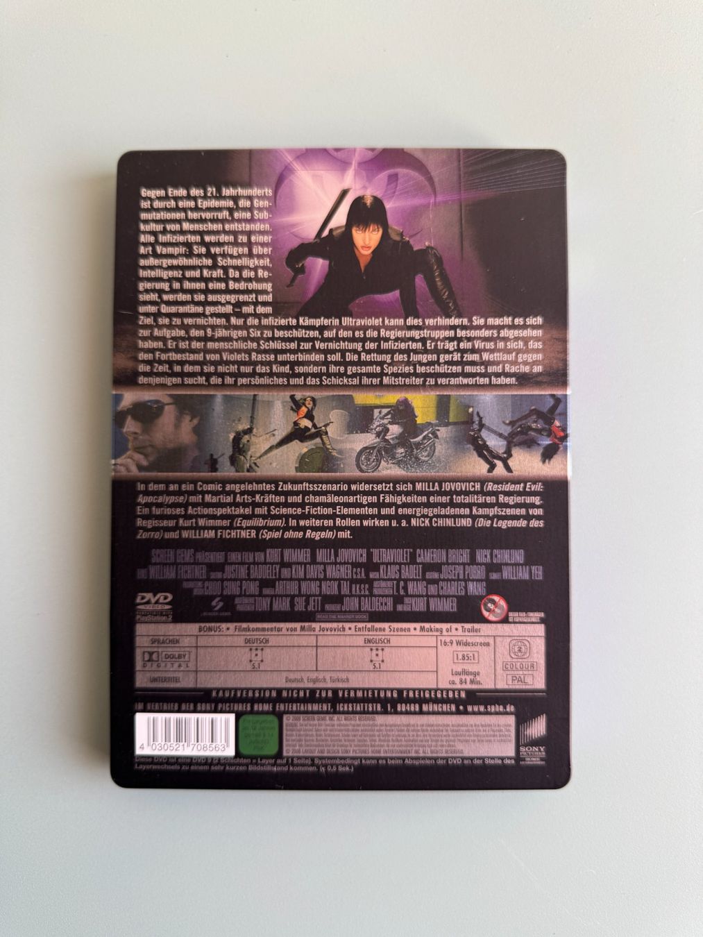 Tutti i DVDs: Ultraviolet Steelbook Limited Edition – Usato da Kägiswil venduto da Jindujune 1