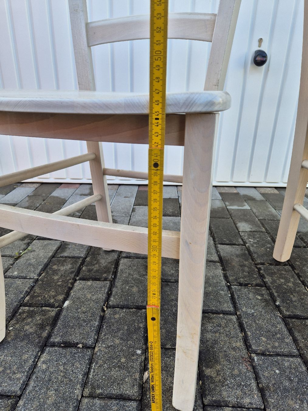 Chaises: 2 Holzstühle – D'occasion à Vilters par Fleiflomi 3